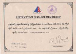 Certificate of NMA.  » Click to zoom ->